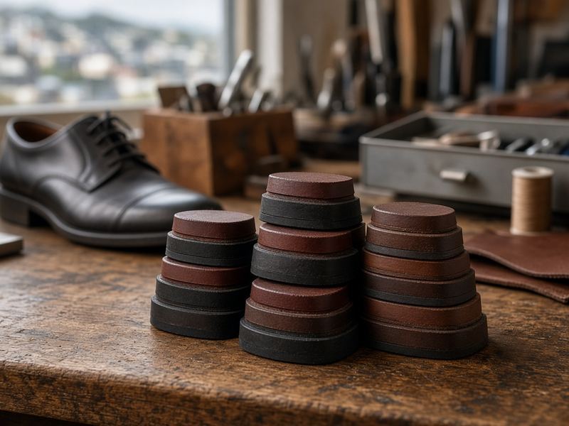 Heel lifts at Autontrami Shoe Repair